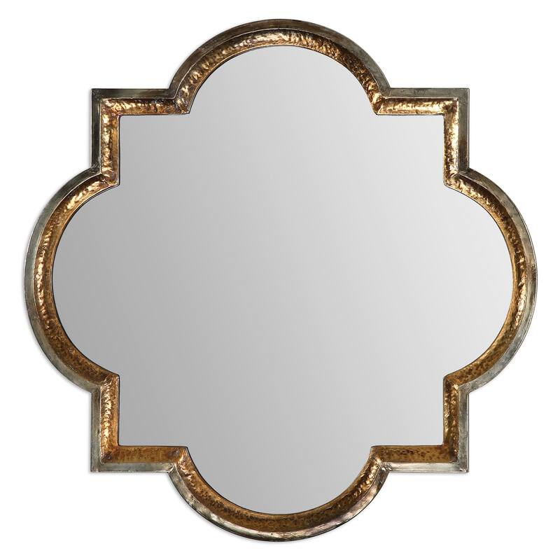 Uttermost Lourosa Antiqued Gold Mirror - Silver/Champagne