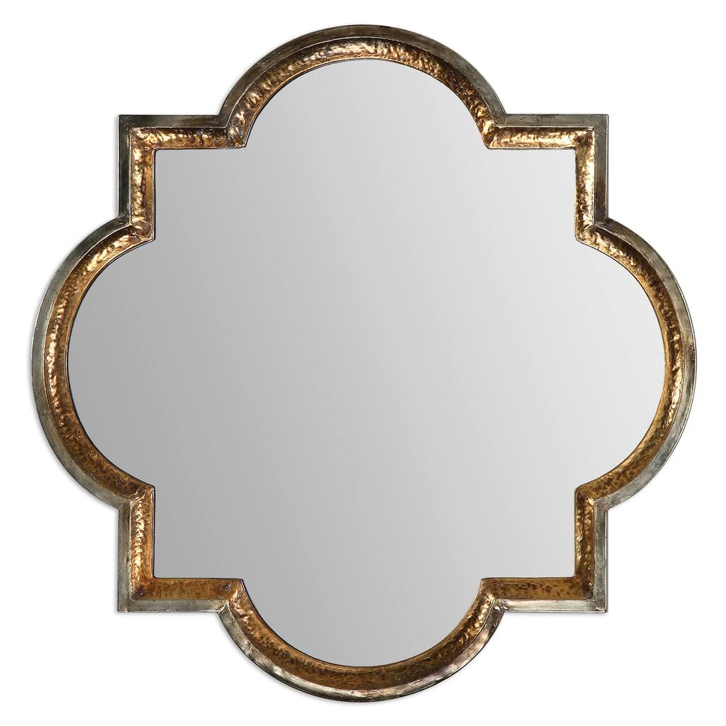 Uttermost Lourosa Antiqued Gold Mirror - Silver/Champagne