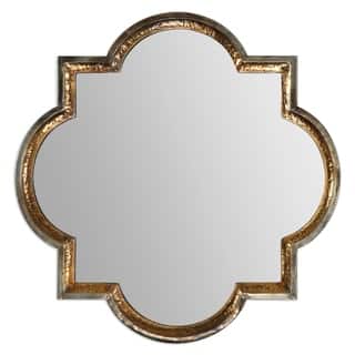 Uttermost Lourosa Antiqued Gold Mirror - Silver/Champagne