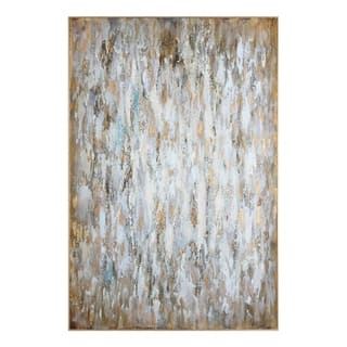 Uttermost Bright Morning Abstract Art - Blue
