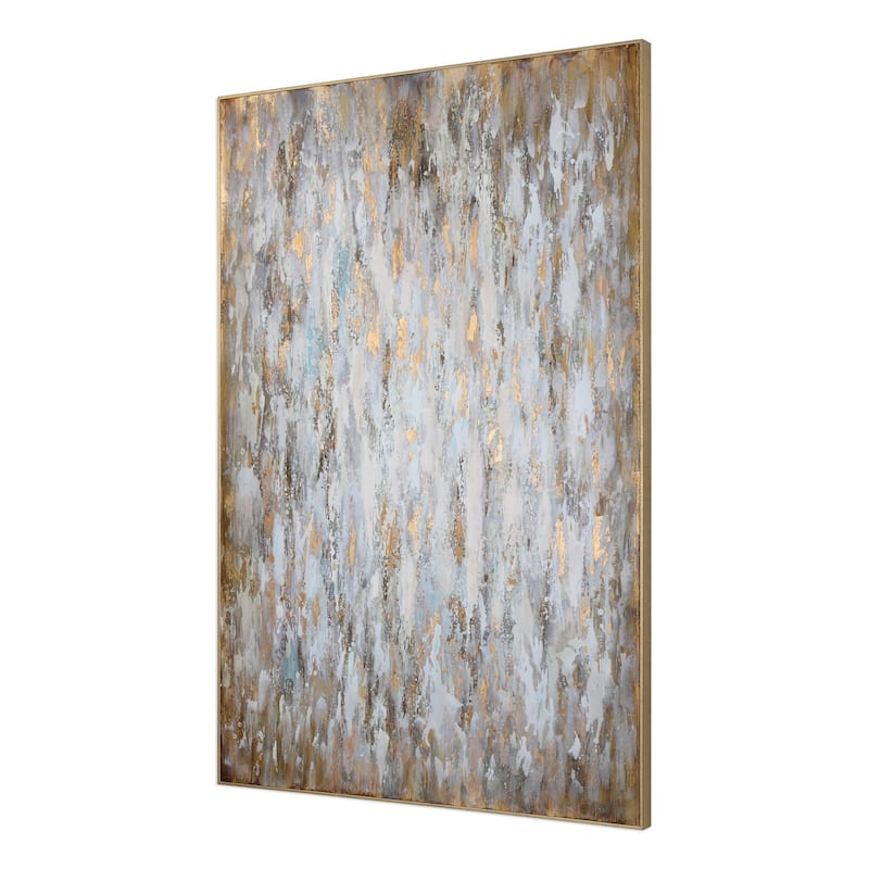 Uttermost Bright Morning Abstract Art - Blue