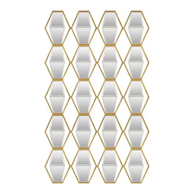 Uttermost Jillian Mirrored Wall Art
