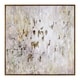 preview thumbnail 1 of 0, Uttermost Golden Raindrops Modern Abstract Art - Multi-color