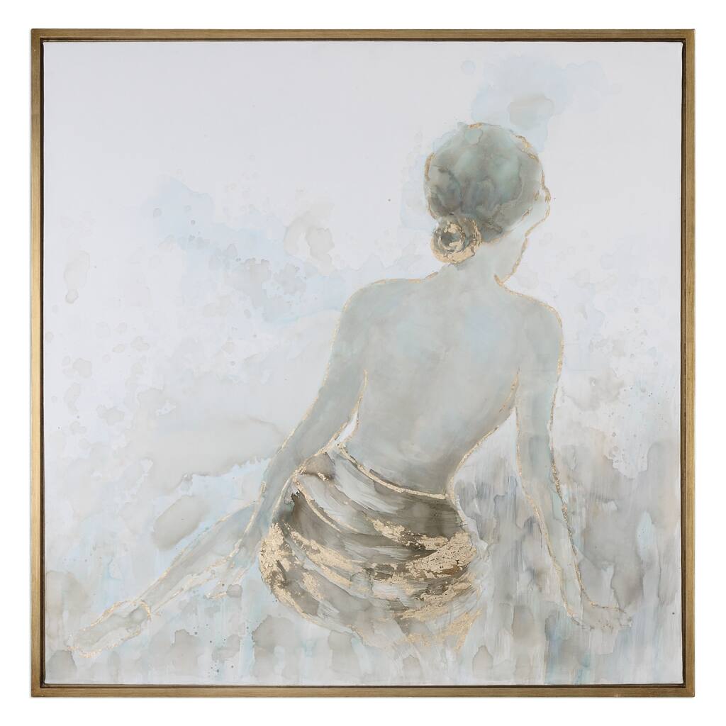 Uttermost Gold Highlights Feminine Art - Multi-color