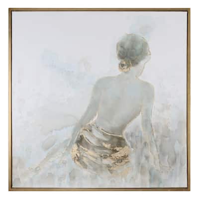 Uttermost Gold Highlights Feminine Art - Multi-color