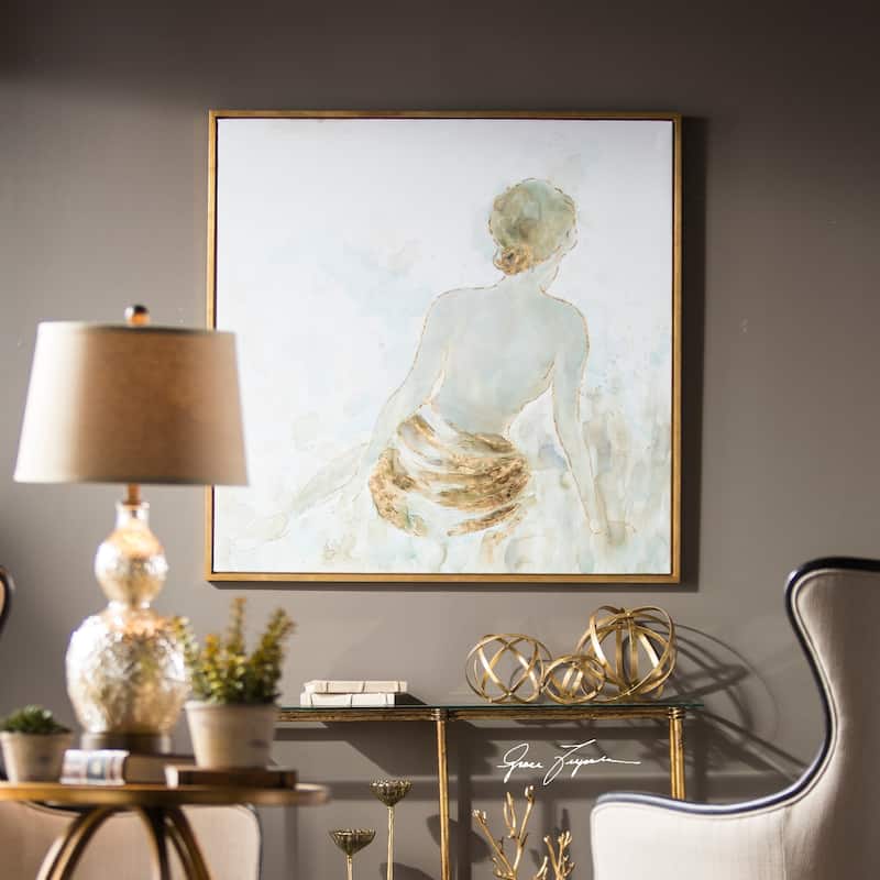 Uttermost Gold Highlights Feminine Art - Multi-color