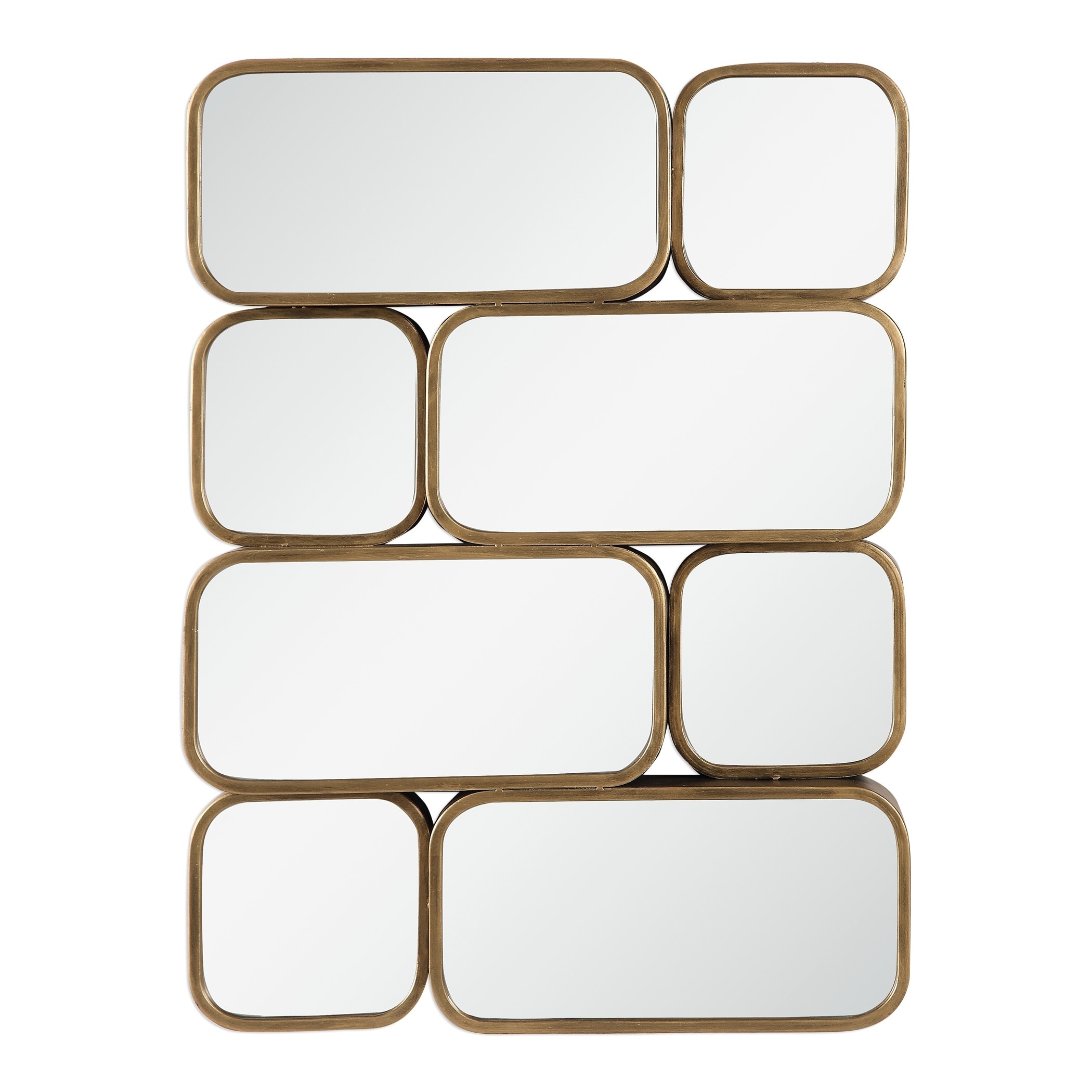 Uttermost Canute Antiqued Gold Mirror - Antique Silver - 23.75x32x4