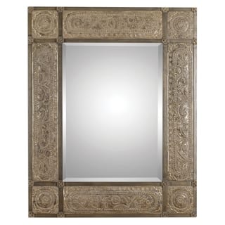 Uttermost Harvest Serenity Golden Champagne Gold Mirror