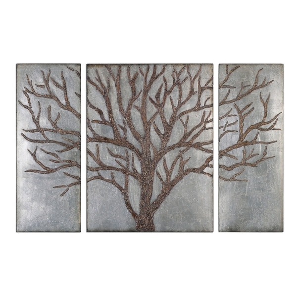 Uttermost Winter View Rustic Tree Mirrors Set Of 3 40 X 60 Uttermost Winter View Rustic Tree Mirrors Set Of 3 40 X 60