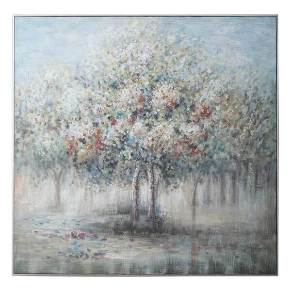 slide 2 of 5, Uttermost Fruit Trees Landscape Art - Blue