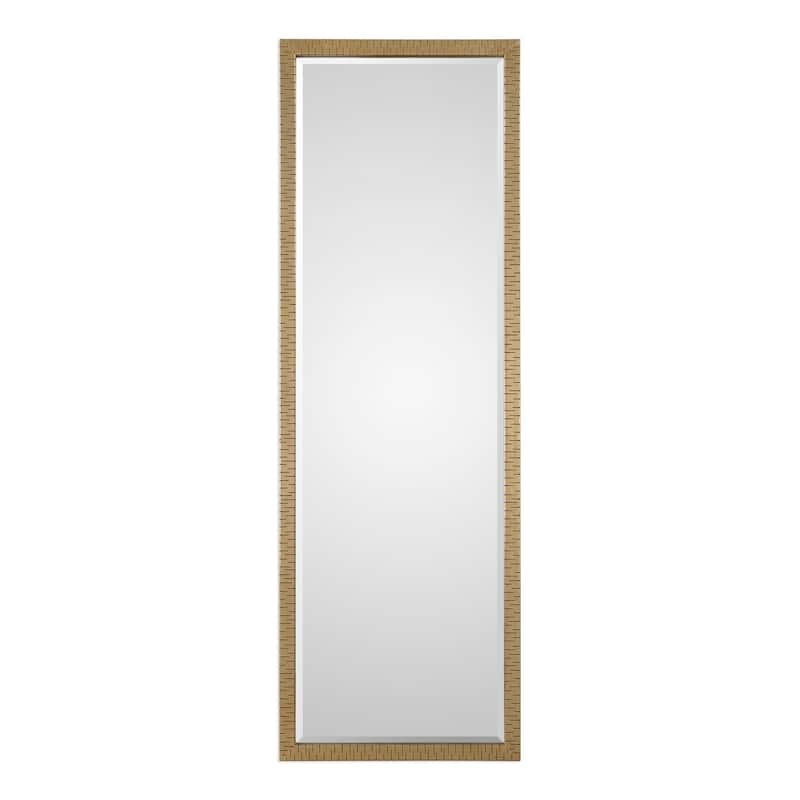 Uttermost Vilmos Metallic Gold Leaf Mirror