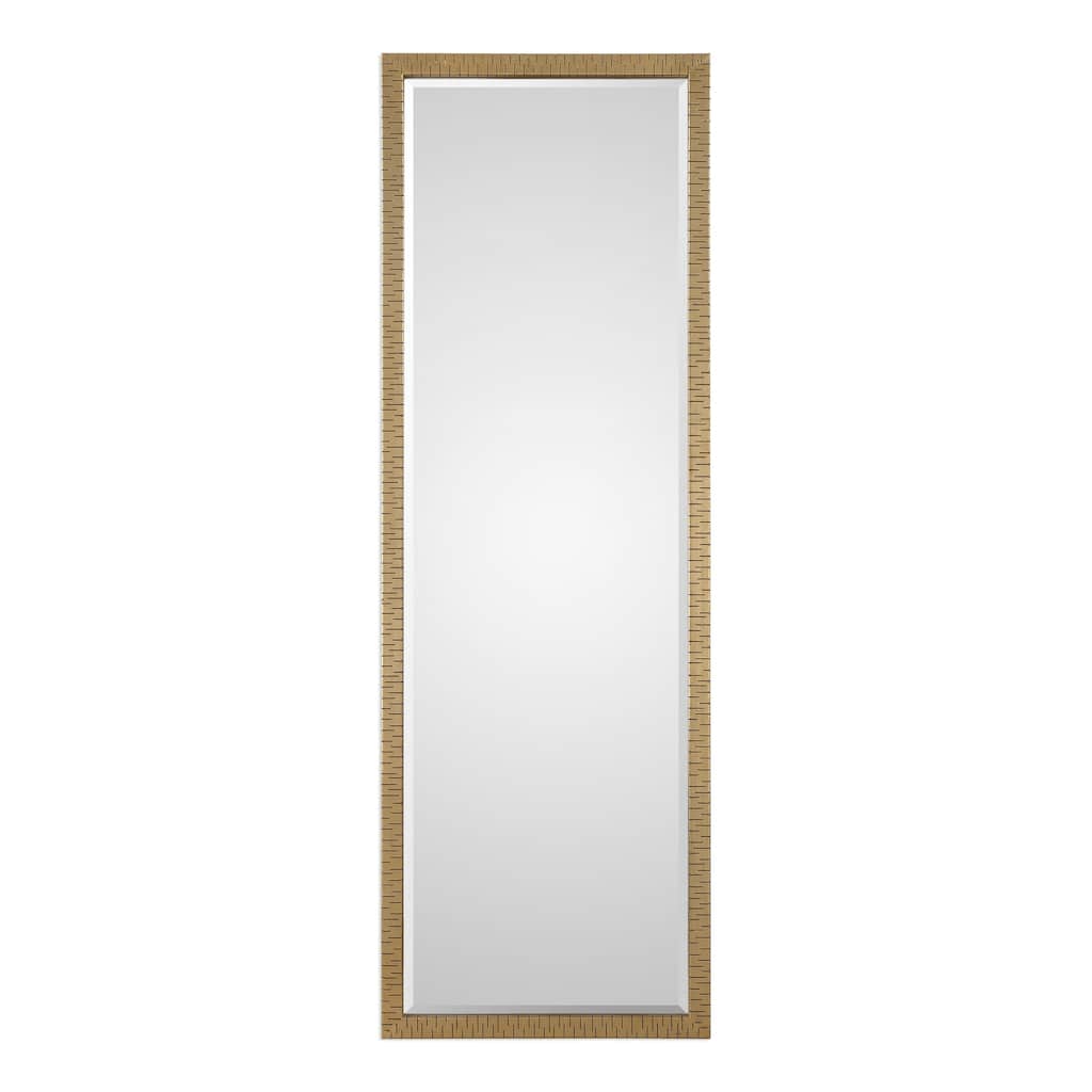 Uttermost Vilmos Metallic Gold Leaf Mirror
