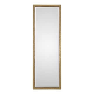 Uttermost Vilmos Metallic Gold Leaf Mirror