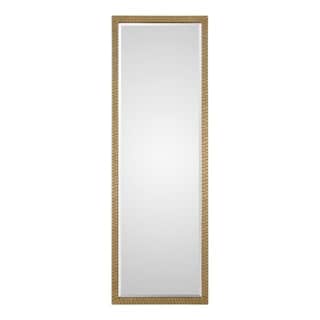 Uttermost Vilmos Metallic Gold Leaf Mirror