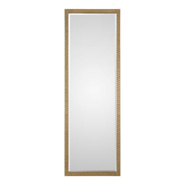 slide 2 of 4, Uttermost Vilmos Metallic Gold Leaf Mirror