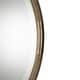 preview thumbnail 2 of 1, Uttermost Finnick Antiqued Gold Leaf Mirror
