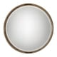 preview thumbnail 1 of 1, Uttermost Finnick Antiqued Gold Leaf Mirror