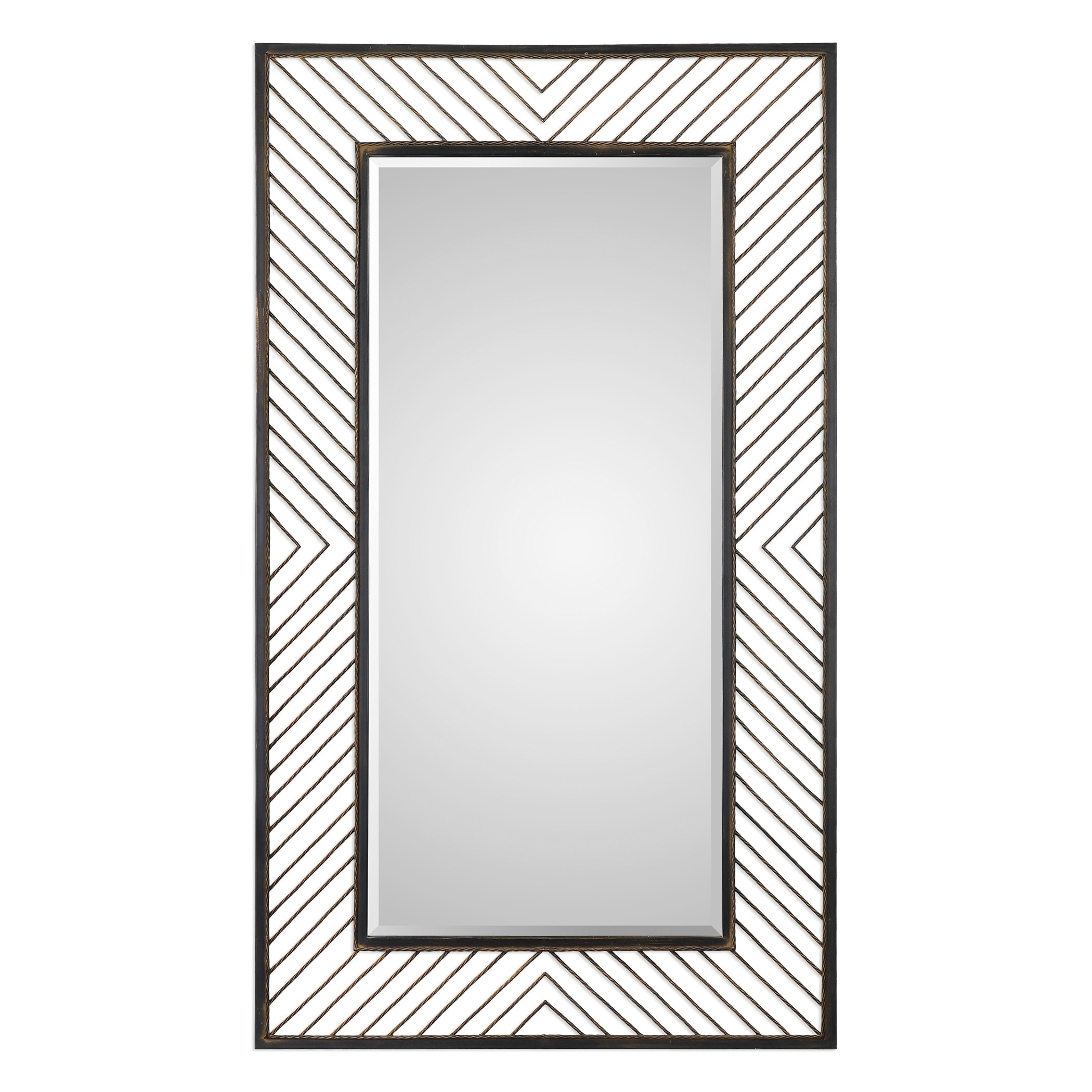 Uttermost Karel Rust Bronze Mirror