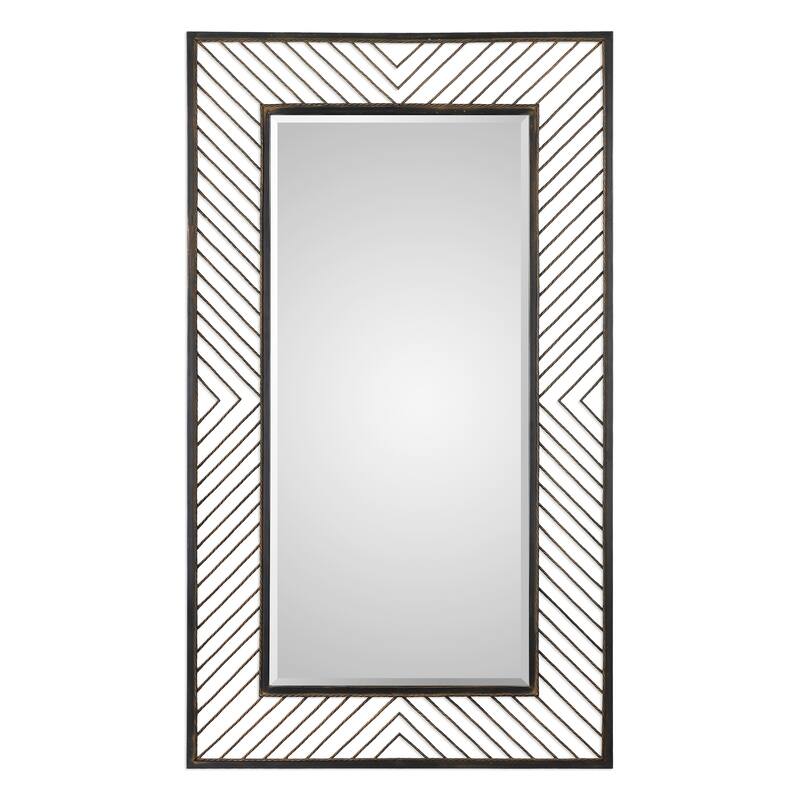 Uttermost Karel Rust Bronze Mirror