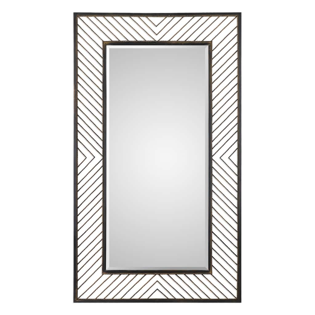 Uttermost Karel Rust Bronze Mirror