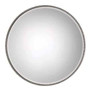 Uttermost Stefania Antiqued Silver Leaf Mirror