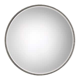 Uttermost Stefania Antiqued Silver Leaf Mirror
