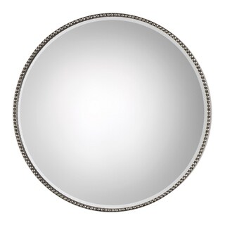 Uttermost Stefania Antiqued Silver Leaf Mirror