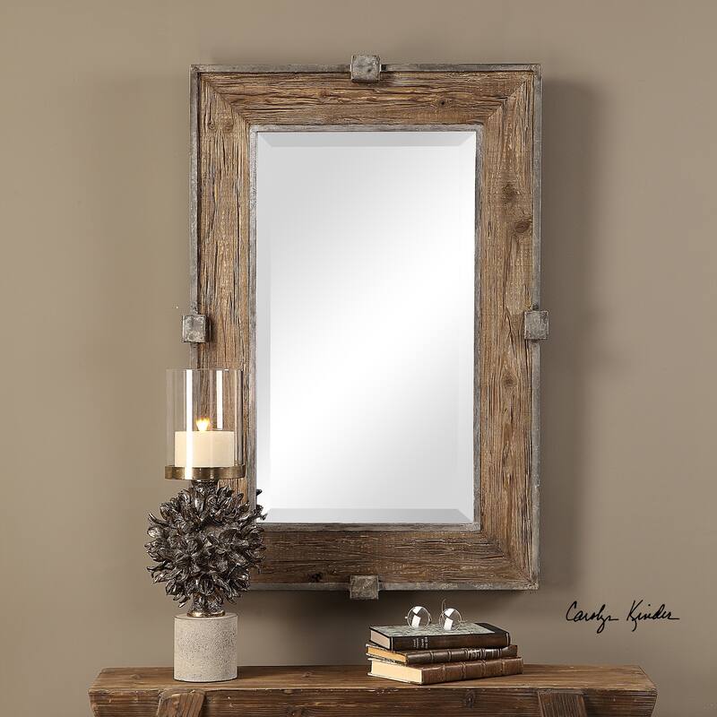 Uttermost Siringo Natural Mirror - 25.25x37.25x2.6