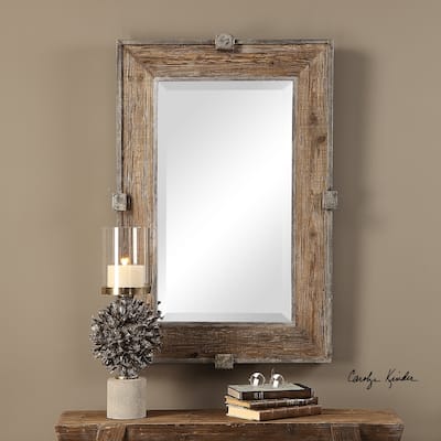 Uttermost Siringo Natural Mirror - 25.25x37.25x2.6