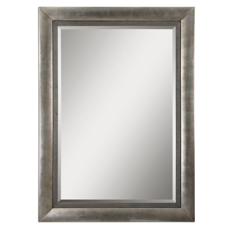 Uttermost Gilford Antique Silver Leaf Mirror - Antique Silver - Antique Silver