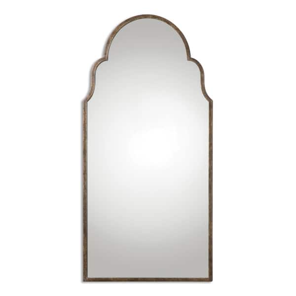 slide 2 of 2, Uttermost Brayden Rust Bronze Mirror