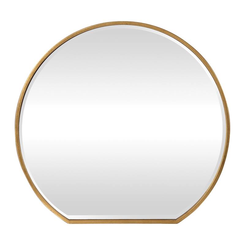 Uttermost Cabell Metallic Gold Leaf Mirror