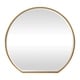 preview thumbnail 1 of 3, Uttermost Cabell Metallic Gold Leaf Mirror