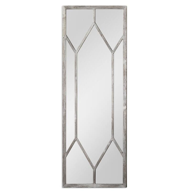 Uttermost Sarconi Distressed Silver Leaf Mirror