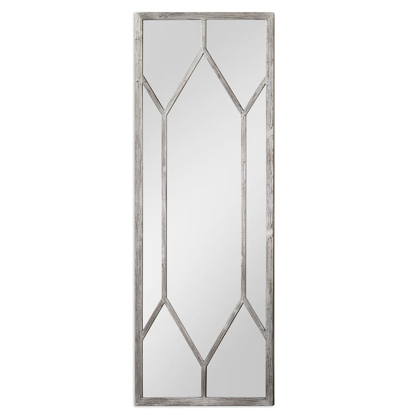 Uttermost Sarconi Distressed Silver Leaf Mirror