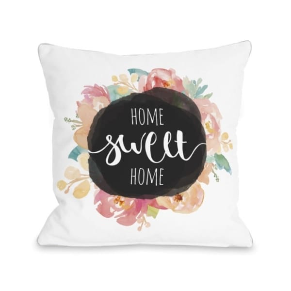 Home Sweet Home Wildflower - Multi Pillow by OBC
