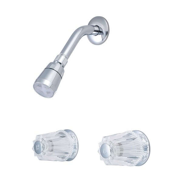 シャワーヘッド Phylrich K3158F_025 - Carrara Two Handle Shower Set