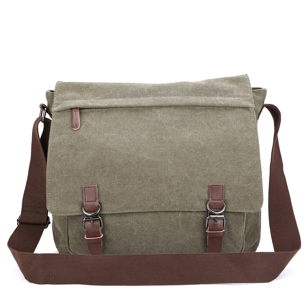 everest large cotton messenger bag