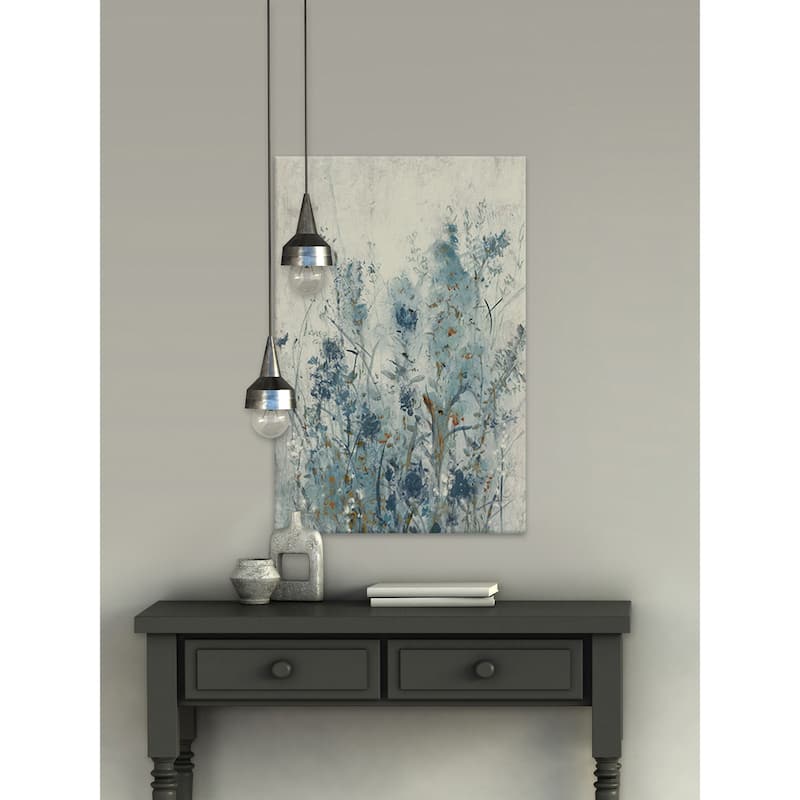 Blue Spring II' Painting Print on Wrapped Canvas - Multi-Color