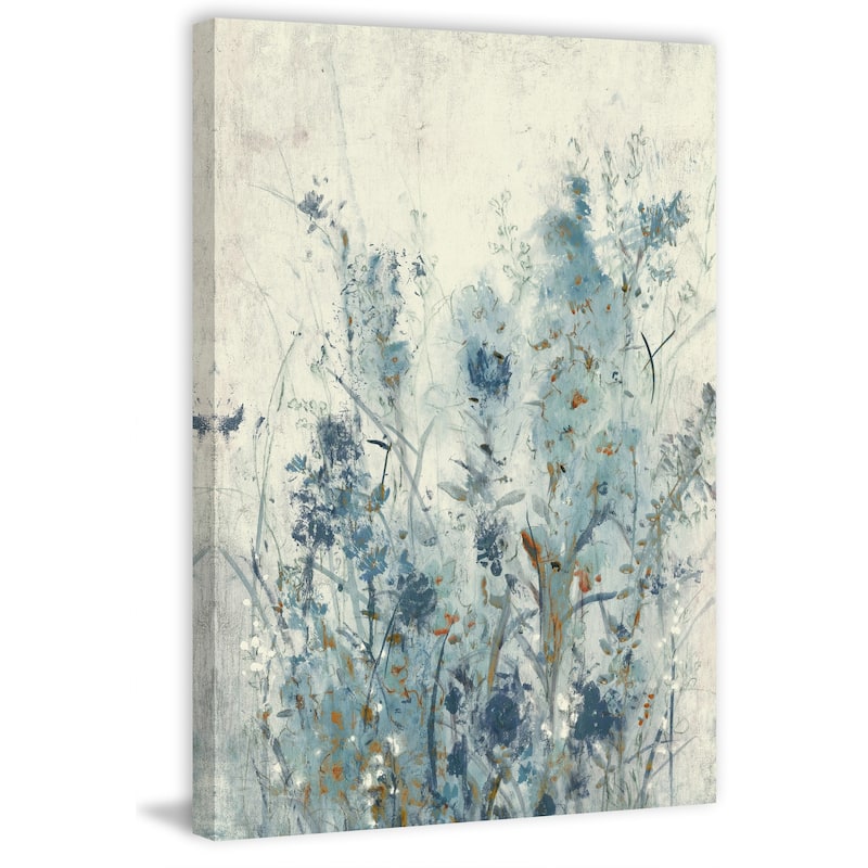 Blue Spring II' Painting Print on Wrapped Canvas - Multi-Color