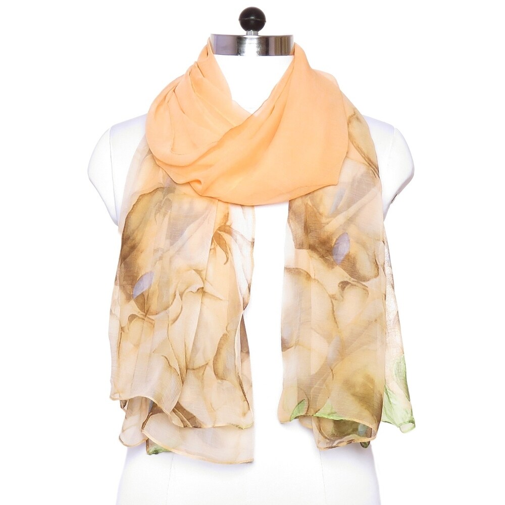 silk scarves and wraps