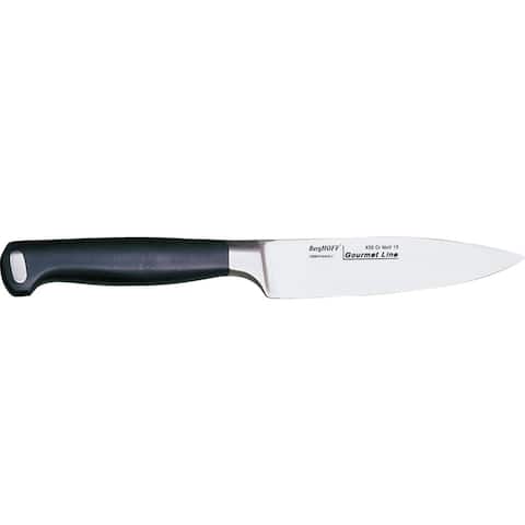 Essentials Gourmet Paring Knife, 3.5" - Black