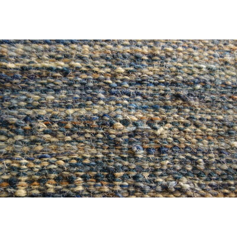 Libby Langdon Homespun Ocean Landscape Hand-woven Wool Rug