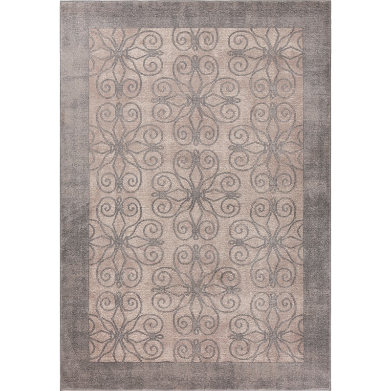 Libby Langdon Winston Looking Glass Rug - 8'9" x 13' - Greige