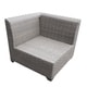 preview thumbnail 6 of 24, Florence 9 Piece Outdoor Wicker Patio Furniture Set 09c