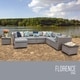 preview thumbnail 1 of 24, Florence 9 Piece Outdoor Wicker Patio Furniture Set 09c