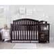 preview thumbnail 1 of 4, Sorelle Berkley 4 in 1 Crib & Changer - Espresso
