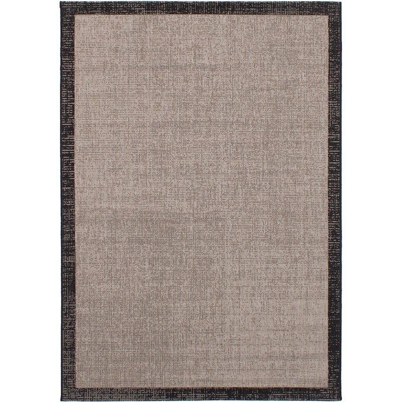 Sisal-collection Brown Rug - 5'3" x 7'7" - Beige/Light Grey