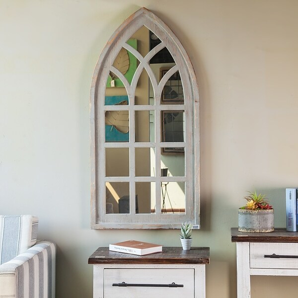 Shop Cathedral Window Wall Mirror Free Shipping Today