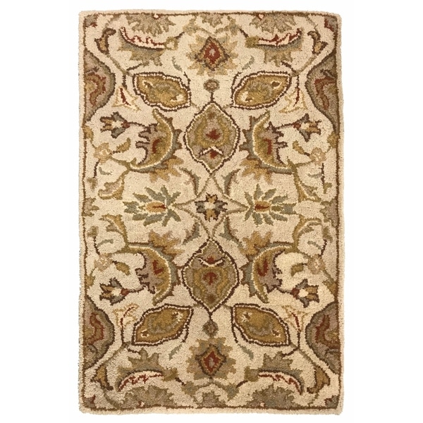 Artist's Loom Aster Collection Hand-Tufted Floral Pattern ...